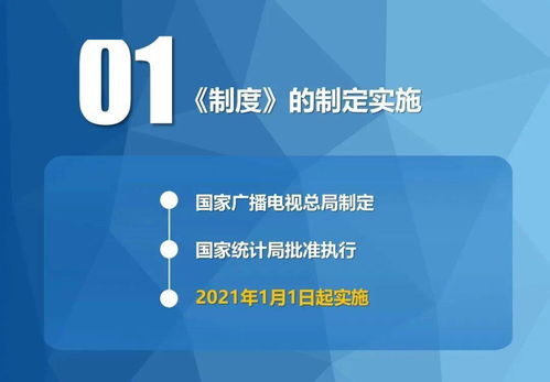 广电总局 发布 广播电视节目收视大数据统计调查制度